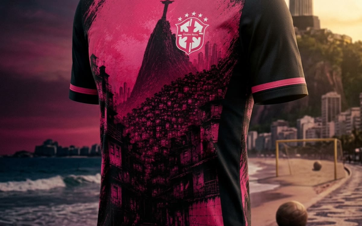 Camisa personalizada DNA com tema Rio de Janeiro